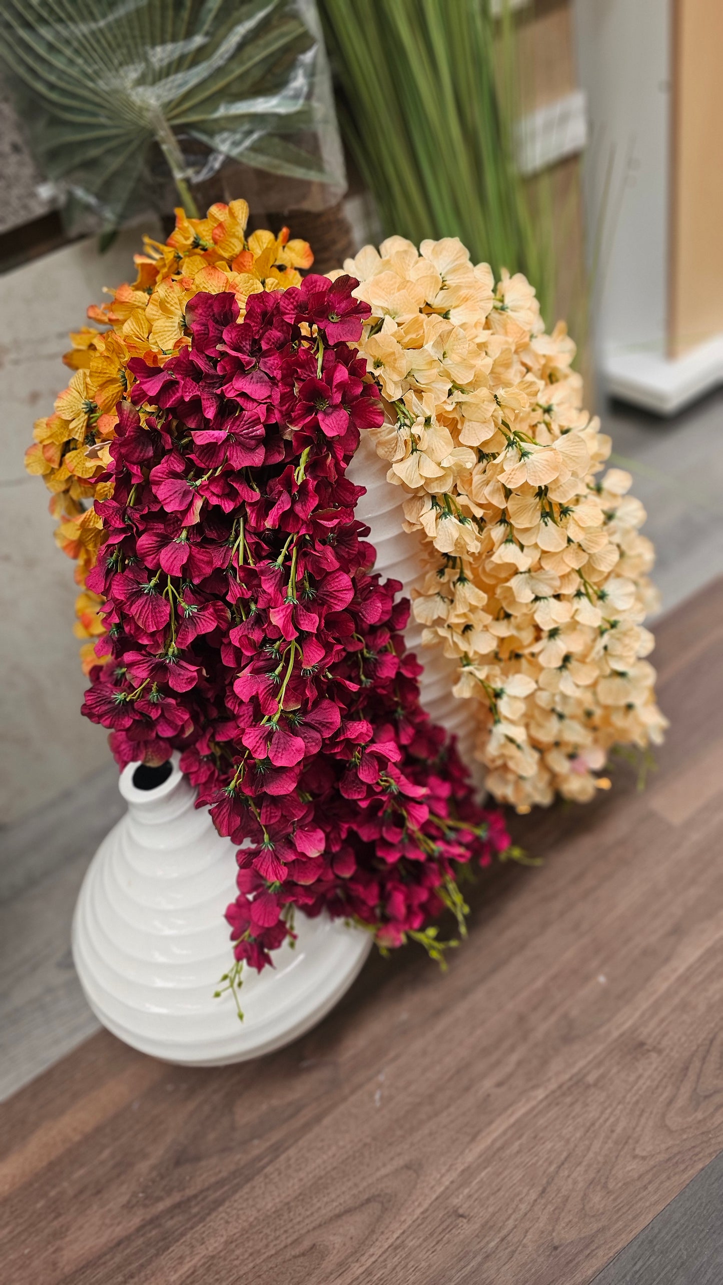 Hanging flowers