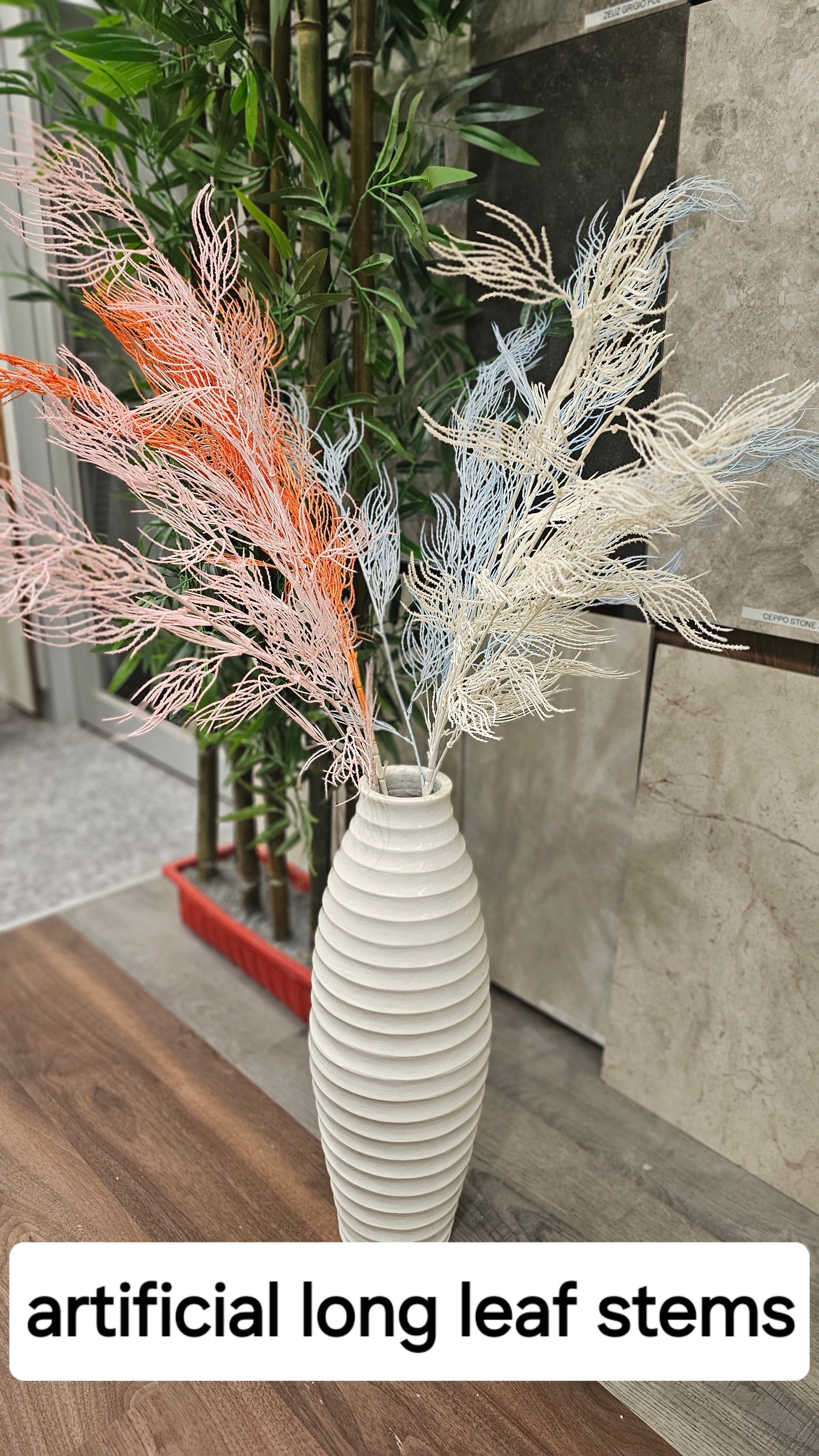 Long leaf stems
