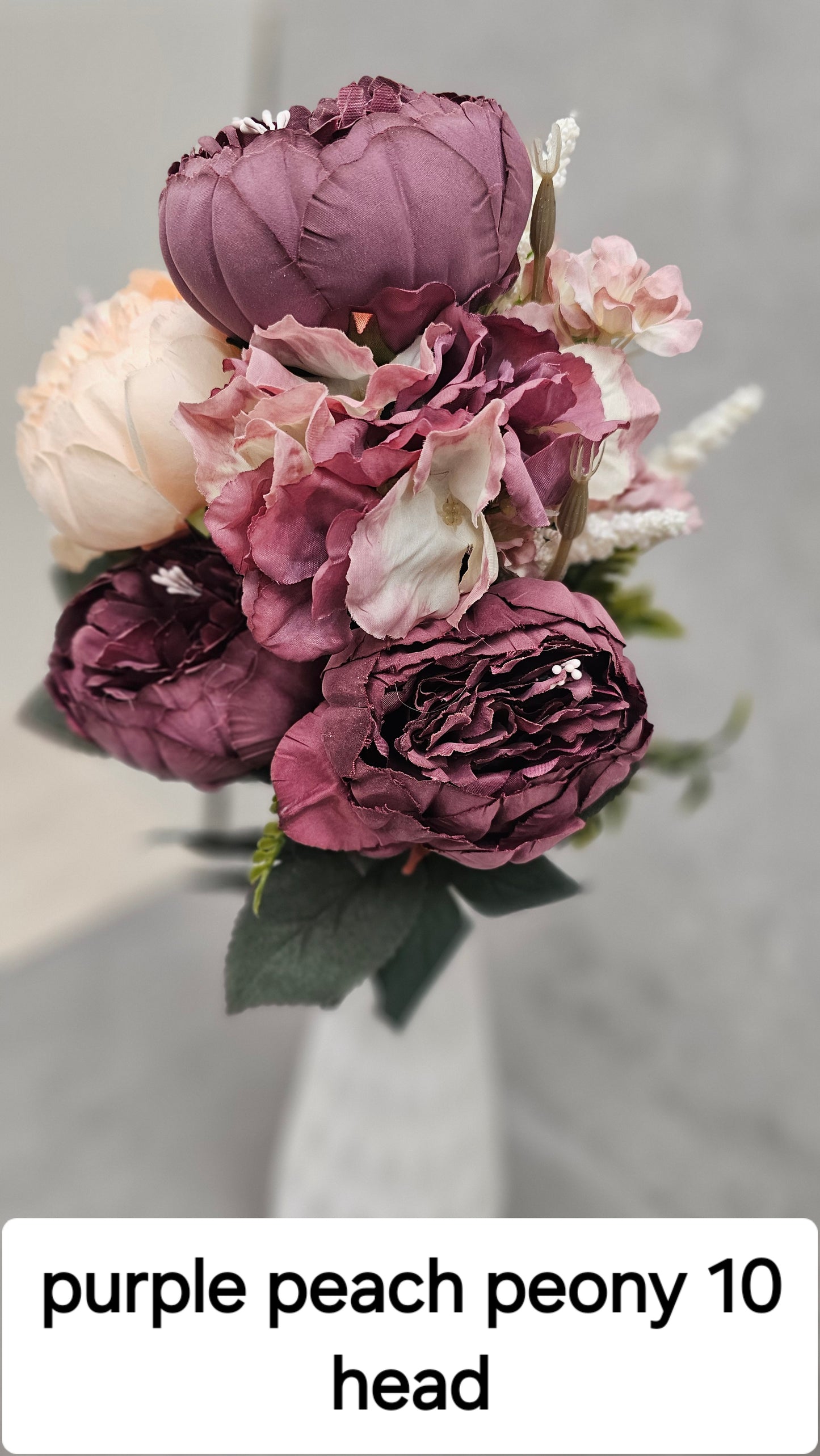 10 heads Peonies