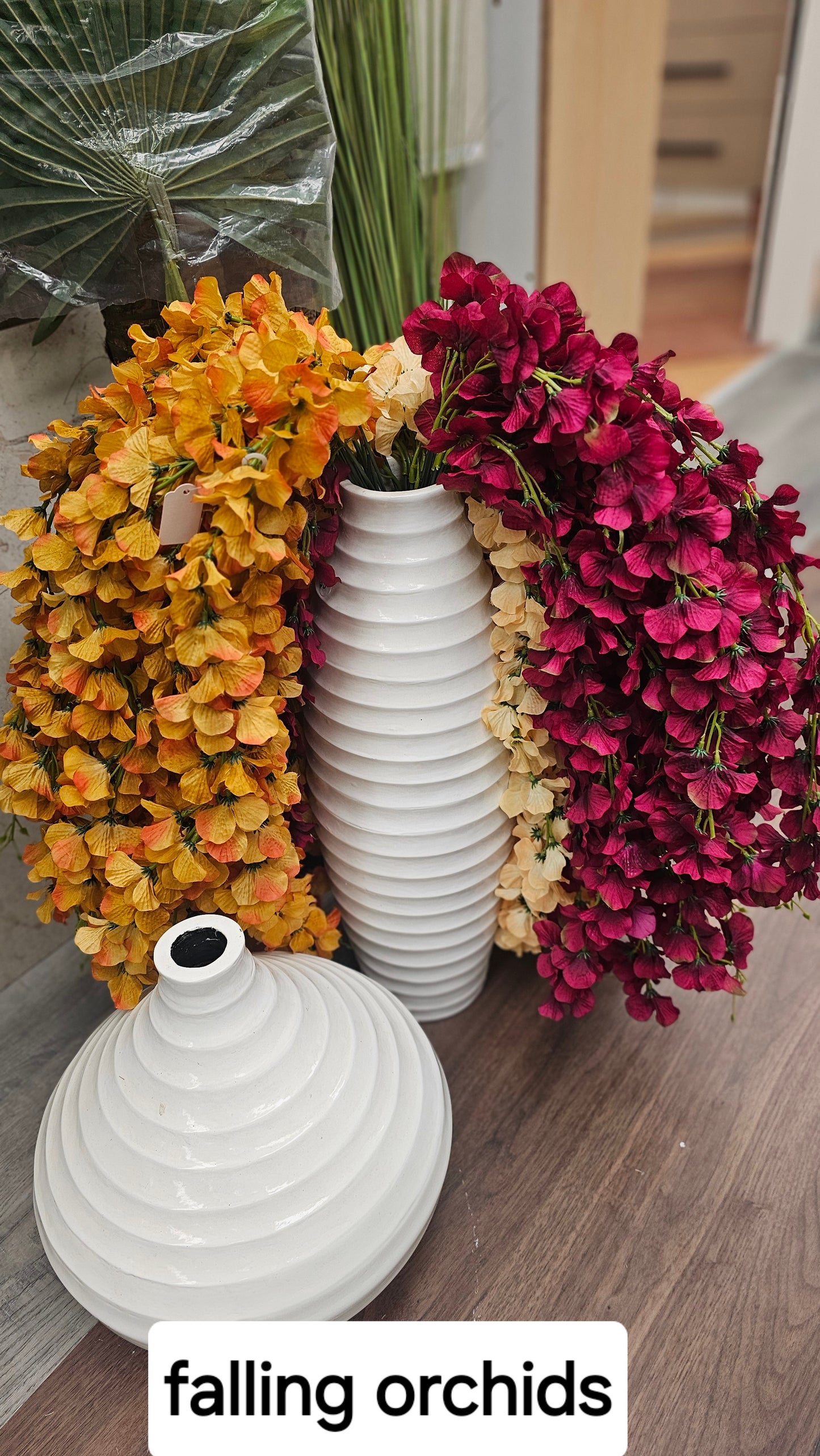 Hanging flowers